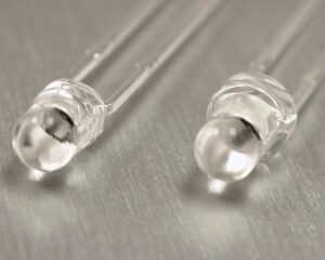 Images of two new 365 nm UV LEDs from Optrans